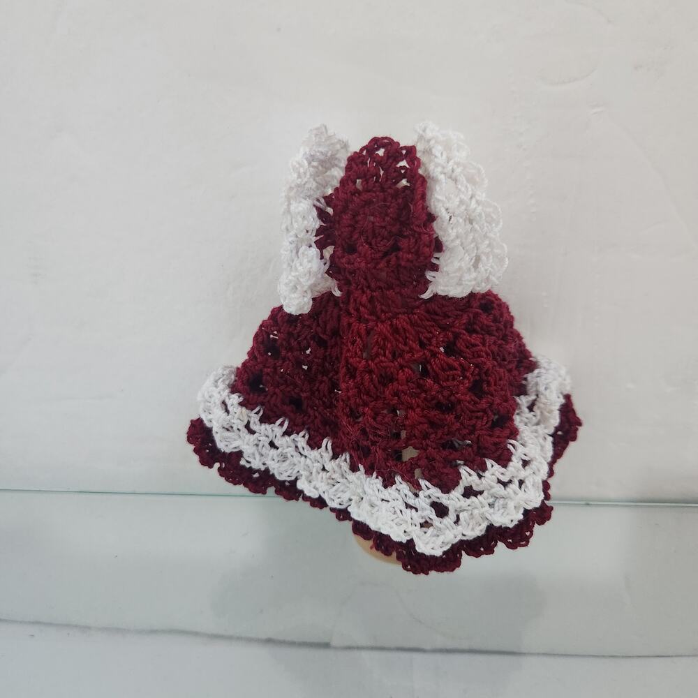 Handmade Crocheted Angel - Picture 3 of 4